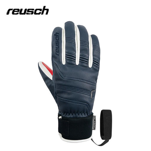 Reusch炫驰自由式男女款快干P棉防水高保温山羊皮滑雪手套6102240 商品图0