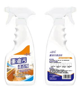 【去油污·它在行】【买一送一】康洁星重油污清洗剂泡沫去污扁瓶油污净抽油烟机除油污厨房清洁剂
