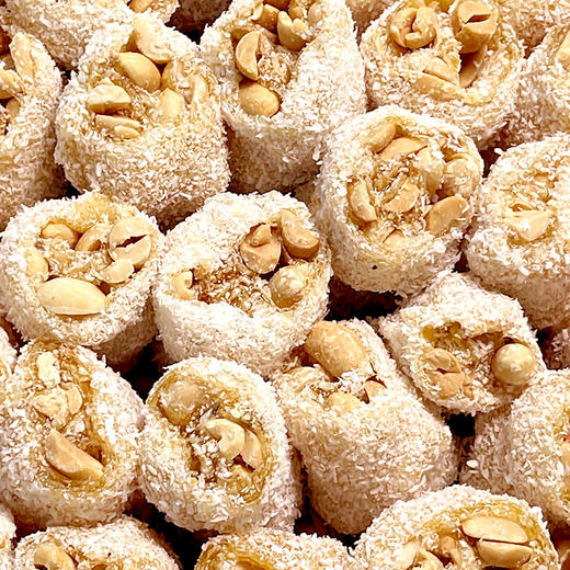 【南天阁】猫屎糖 土味零食 实用零食小吃 深圳特色食品 250g/袋 深圳手信 送礼推荐（椰蓉花生味） 商品图7