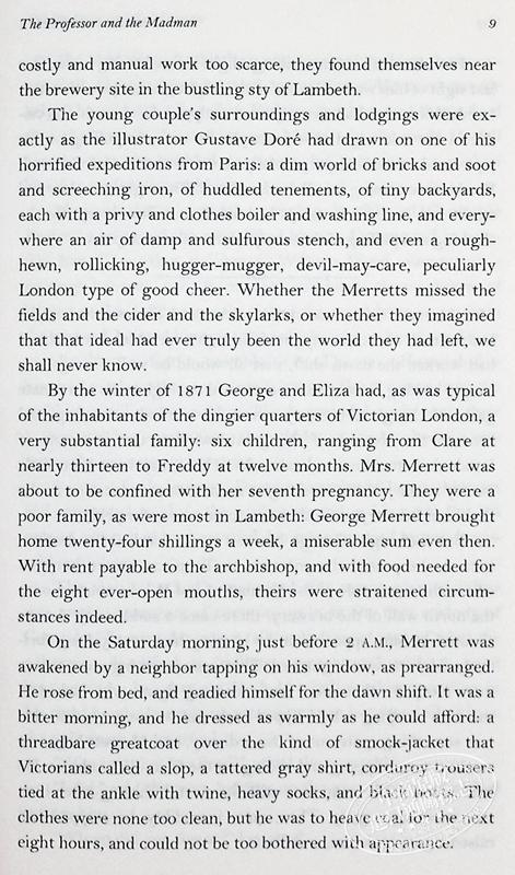 预售 【中商原版】教授与疯子 25周年版 Simon Winchester 英文原版 The Professor and the Madman 商品图7