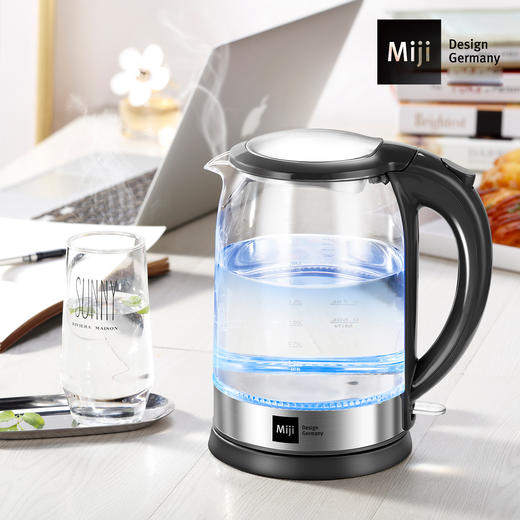 米技 高硼硅玻璃电热水壶 商品图0