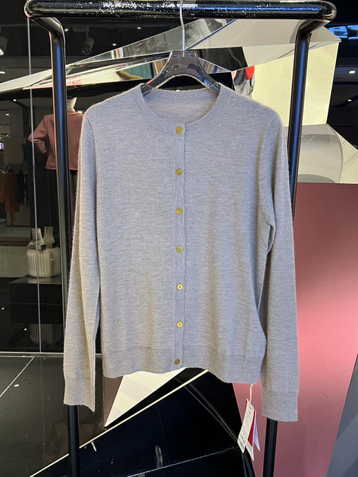 女士精纺羊绒开衫 商品图2