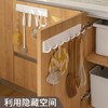 挂钩免打孔强力粘胶门后挂衣架衣服毛巾厨房透明无痕粘贴连排粘钩 商品缩略图0