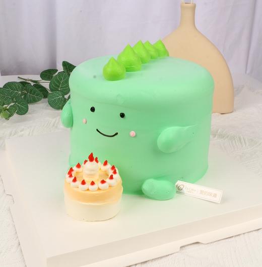 恐龙乐乐—童趣生日蛋糕 商品图0