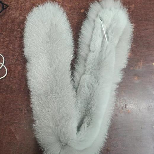 狐狸毛+獭兔毛双面皮草围脖H234110258【金猪甄选】 商品图1