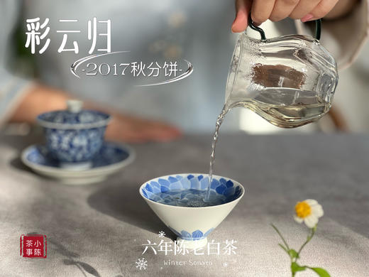 【稀缺老白茶】花香清郁，枣香飘落，7年陈老白茶饼《2017彩云归》盈盈汤水间，香气纷繁 商品图12