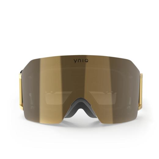 YNIQ - Nine - Black All Gold - 配件 - 护目镜 - 黑色/金色/金镜 商品图0