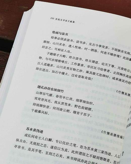 《苏轼与书画文献集》，李福顺编著，536页，荣宝斋出版社2008年一版一印，定价48，售价24元。
  商品图11
