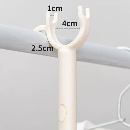 撑衣杆叉头伸缩家用阳台取衣叉杆晾衣杆晾衣叉挑衣杆叉衣棍晒衣杆 商品图2