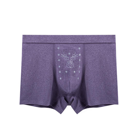 【4条/盒】男士双面阳离子暖绒内裤（3-1217） 商品图5