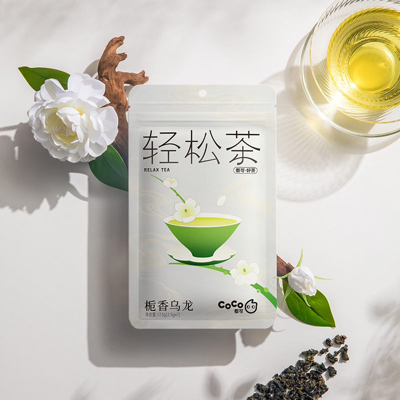 都可好茶 轻松茶系列-栀香乌龙茶（7枚装）CoCo新品上市