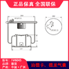 重汽汕德卡、陕汽德龙M3000气囊81.43600-6036空气弹簧溢滔1V6045（包邮） 商品缩略图5