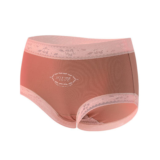 7A双面磨毛【中腰无痕女士内裤】加绒加厚保暖 桑蚕丝抑jun裆三角短裤头 商品图4