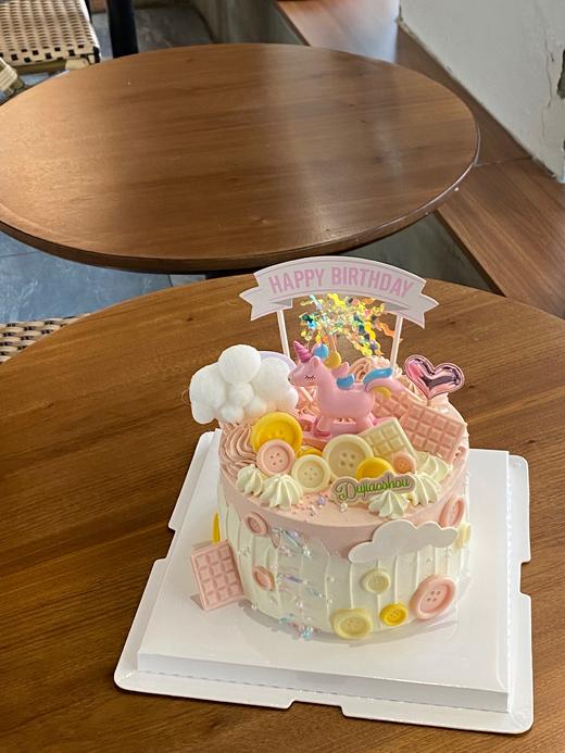 粉色独角兽蛋糕 商品图1