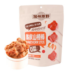 加州原野陈皮山楂棒108g