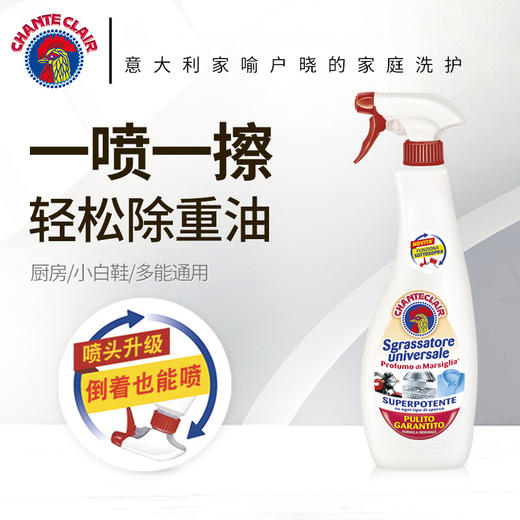 【24元会员福利】大公鸡管家多能油污净600ml经典型  家居清洁好帮手    商品图1
