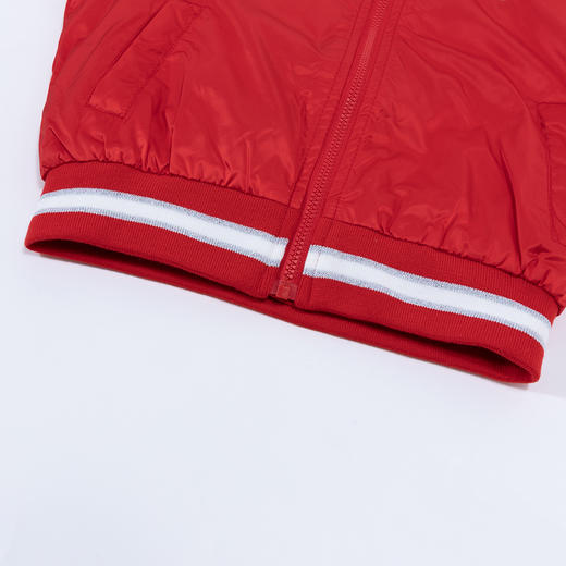 【商场同款】秋冬女童棉服甜心米妮缎面拼色绣花夹棉外套防风保暖上衣棒球服214DS0222 商品图7