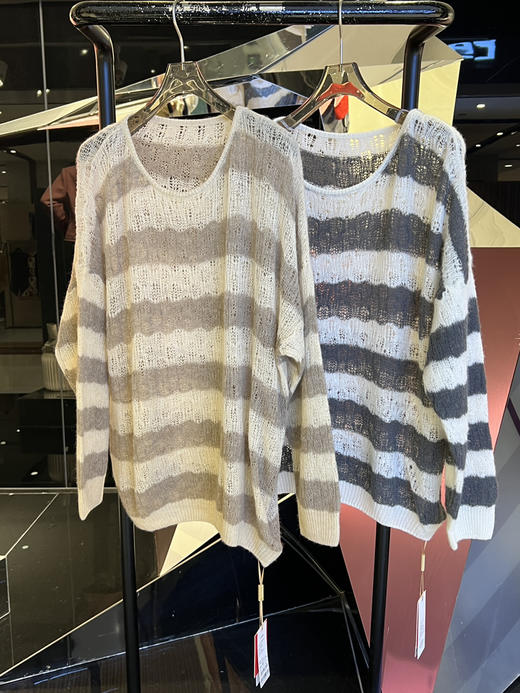 女士加厚圆领羊绒衫 商品图2