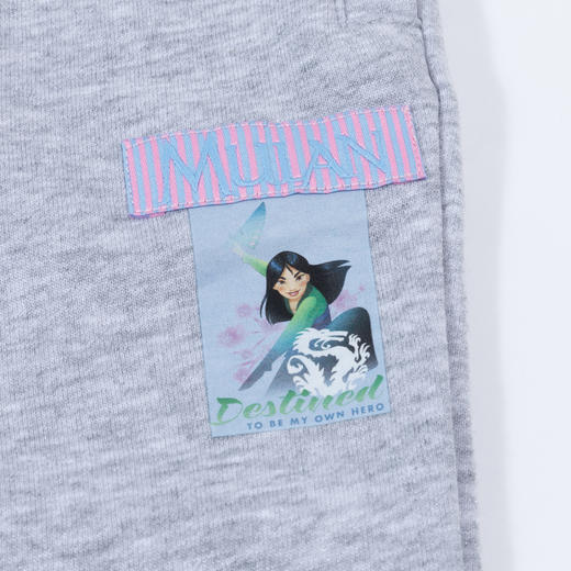 春秋新款女童脚口提花运动长裤中大童束脚裤学生百搭卫裤223DK0385 商品图6