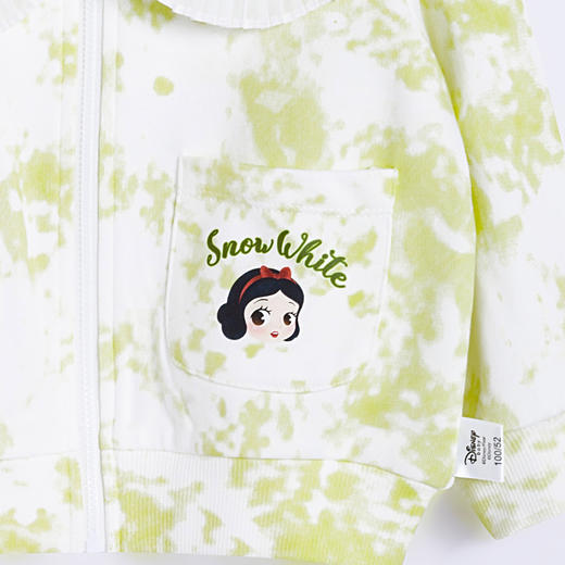 【商场同款】迪士尼童装女童扎染外套白雪公主可爱大翻领中小童娃娃领上衣开衫221DS0492 商品图3