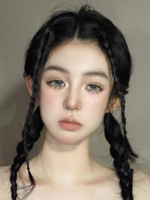 woolilens 半年抛 彩虹中毒绿 直径14.2mm着色13.5mm 商品图5