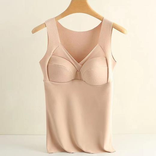 【买1送1】闺蜜恒温背心/长袖文胸 一触即暖 连体3D按摩杯罩 免穿文胸 聚拢挺拔 无痕隐形不卷边 保暖显瘦修身 告别冬天臃肿！ 商品图4