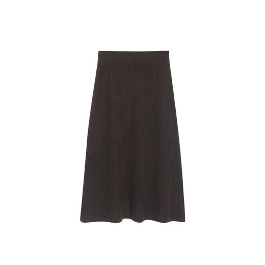 横织肌理A摆半裙 商品图0