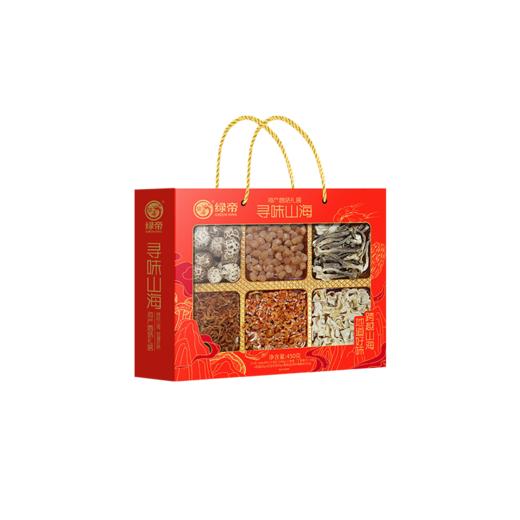 绿帝寻味山海海产菌菇干货礼盒450g（新）#24年货节 商品图3
