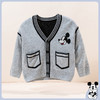 【商场同款】秋冬新款男童针织开衫时尚撞色毛衫中大童米奇刺绣毛衣223DS0684 商品缩略图4