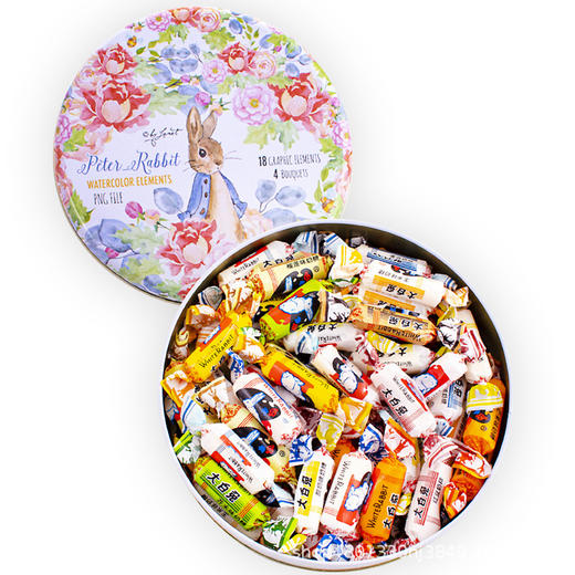 年终回馈【年货大白兔奶糖礼盒】心意满满，甜蜜无限！冠生园喜糖果，一口千回百转；情人节、生日礼物、儿童节伴手礼，送给女朋友的Wan美选择！ 商品图4