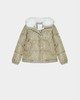 Yves Salomon - Down Jacket Skiwear - 女装 - 滑雪夹克 - 交织色/绿色 商品缩略图0