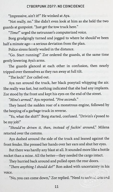 预售 【中商原版】赛博朋克2077 没有巧合 英文原版 Cyberpunk 2077 No Coincidence Rafal Kosik 奇幻与科幻小说 流行小说 商品图6