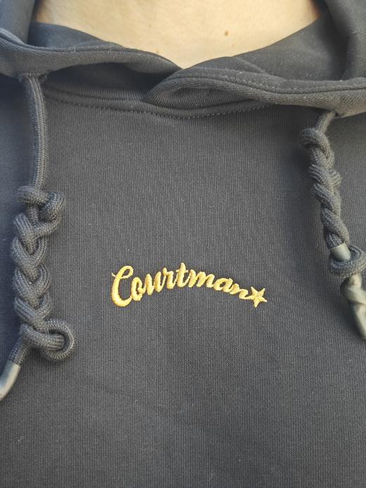 【福利大放送】经典卫衣的版型，logo采用了明黄色设计，与卫衣的黑色产生了不一样的搭配反应 商品图6