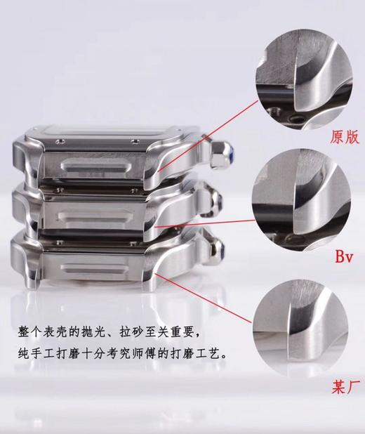 卡地亚山度士系列WSSA0009（大号）复刻手表一比一手表N厂C厂ZF厂VS厂AR厂BBR厂PPF厂AZ厂JF厂MKS厂TW厂EW厂AF厂V6厂OR厂OM厂3K厂XF厂CLEAN厂NOOB厂 商品图11