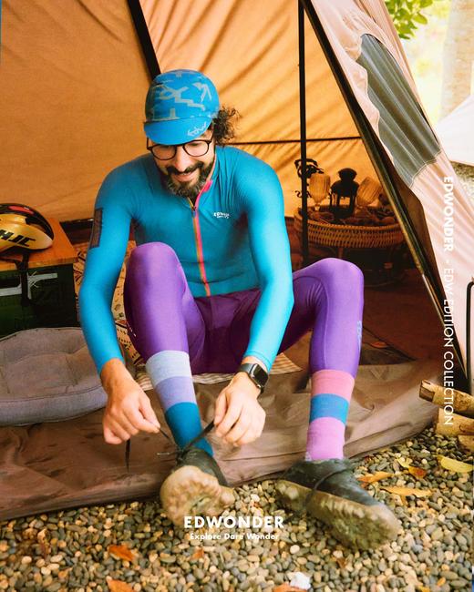 EdW超轻(男)长袖车衣- 靛蓝 Jersey 商品图2