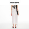 [捡漏价]lost in echo2024春季新款设计师品牌不对称褶皱垂坠长裙直筒修身 商品缩略图2