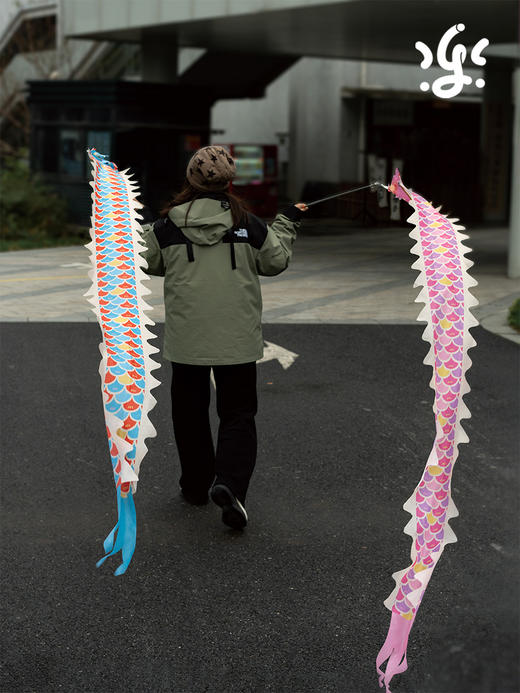 【开团】古古楽gugu2024新款国风简易手工彩带龙原创设计儿童 商品图8