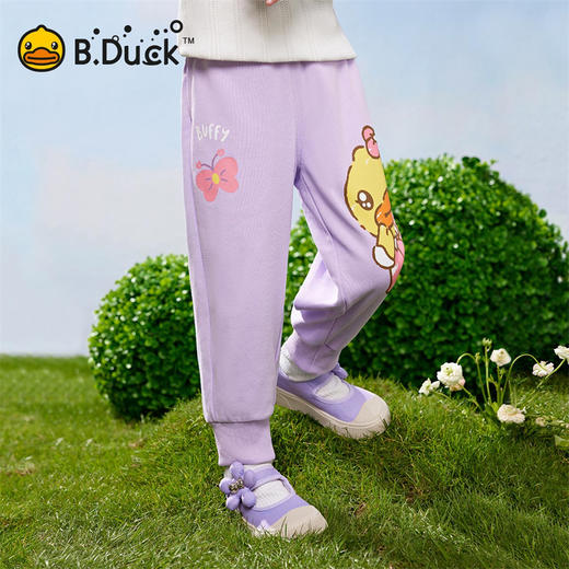 B.DUCK小黄鸭童装春秋针织长裤90-130 FF1563002 商品图3