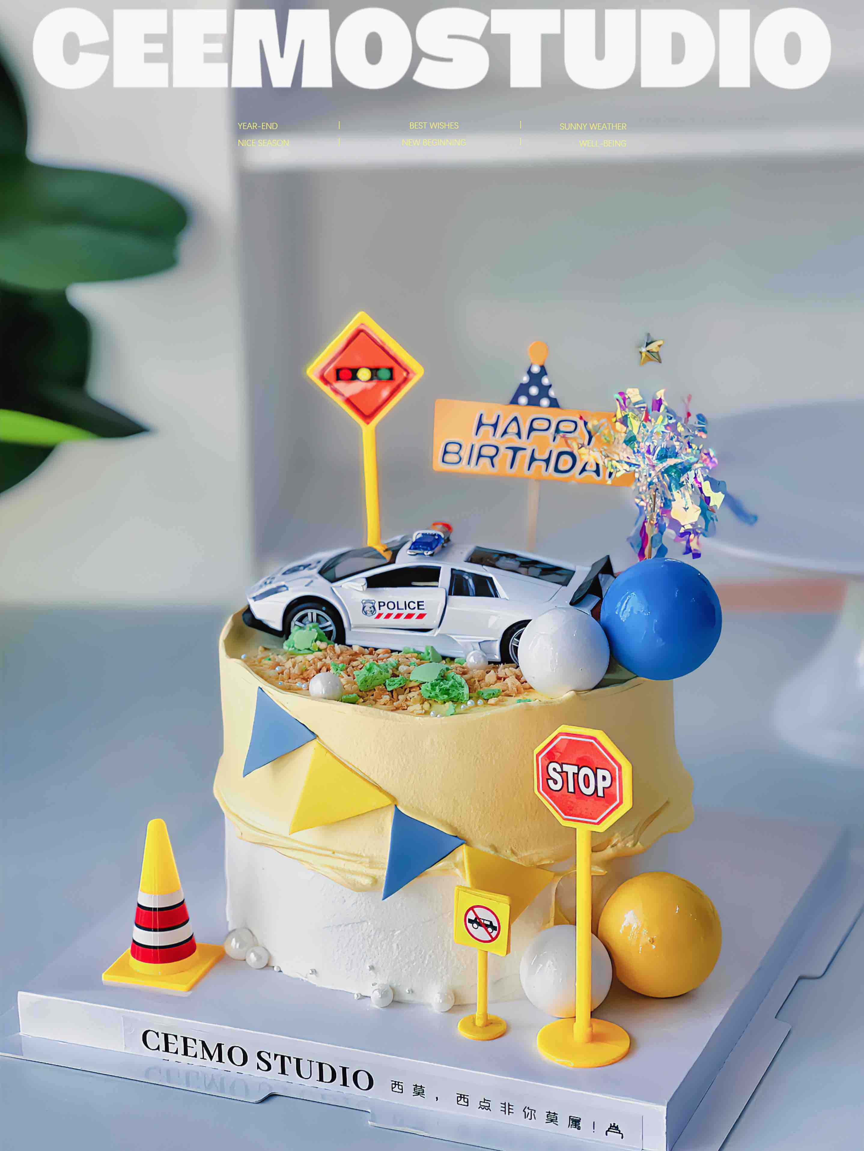 👮🚓警车蛋糕 警察