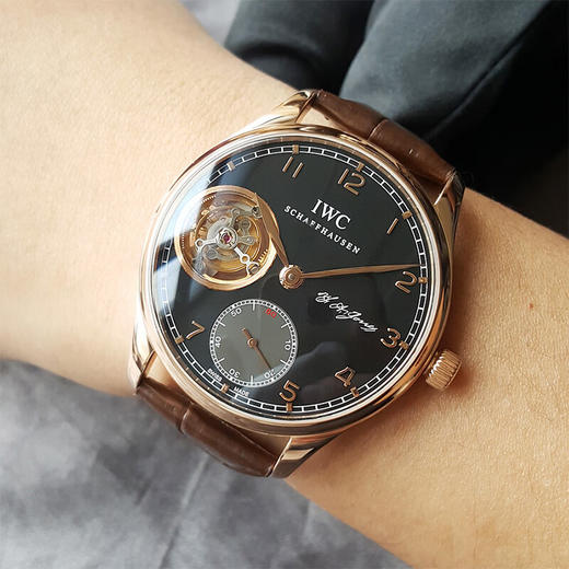 【95新正品】万国 IWC 葡萄牙系列手动机械43MM男表 IW544705 全套 051022LV02 商品图3