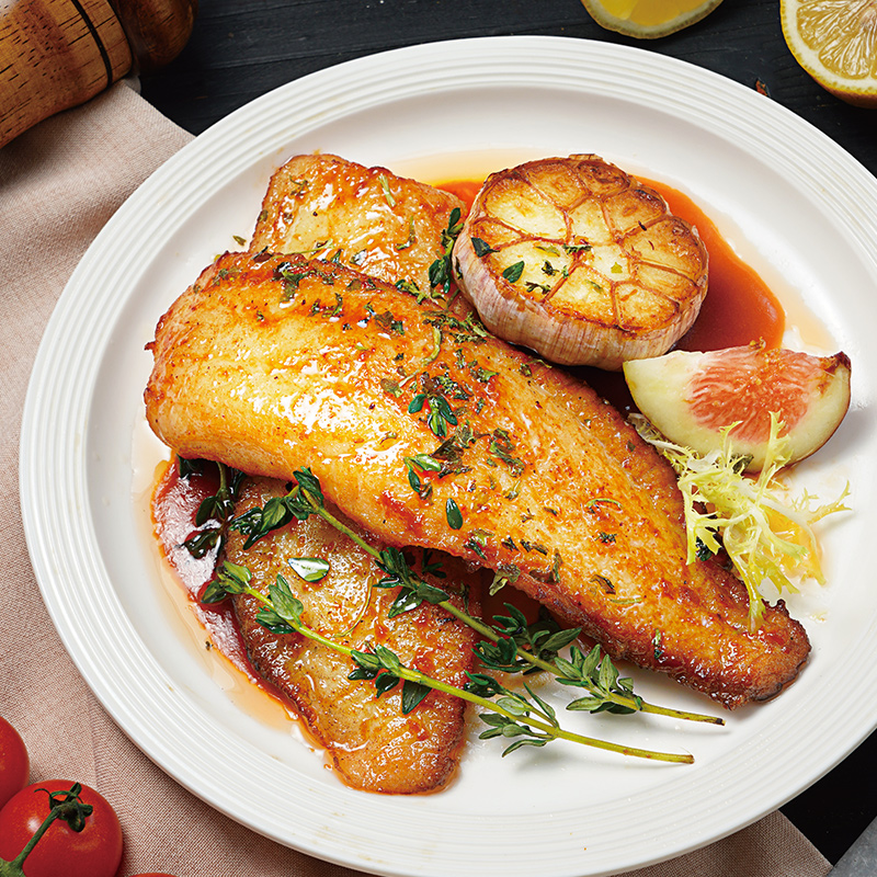 大希地黑椒鲷鱼排100g*4+大希地蒜香鲷鱼排100g*4