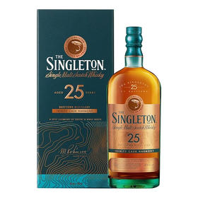苏格登25年单一麦芽苏格兰威士忌700ml*1