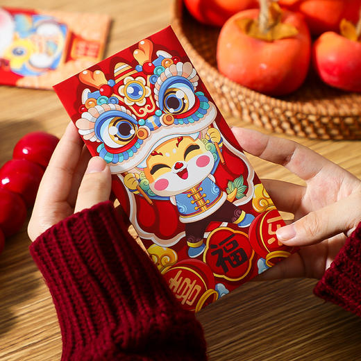 「6个装！数套可选」2024龙年新款过年红包袋 新年春节儿童卡通千元压岁居家日用通用红包利是封 商品图3