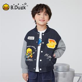 B.DUCK小黄鸭童装春秋针织外套105-150 BF1507071