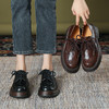 厚底小皮鞋女英伦风2025春夏新款单鞋圆头粗跟甜酷女生系带乐福鞋 商品缩略图0