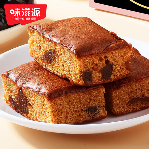 【零食专区】味滋源红枣蛋糕400g手撕面包营养早餐红枣泥蛋糕糕点整箱休闲零食小吃 商品图3