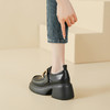 精致英伦风厚底小皮鞋女2025春季新款高跟乐福鞋黑色玛丽珍单鞋女 商品缩略图3
