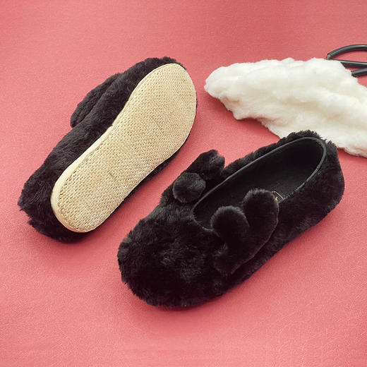 内联升女鞋千层底布鞋龙行龘龘女式居家鞋DN8695 商品图5