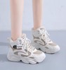  年终大促！【优化腿部线条！舒适显脚小】老爹鞋冬季新款高帮女休闲百搭，运动女鞋厚底加绒拼色鞋女，优美鞋型 穿上尽显秀气 轻柔包边 不磨脚 商品缩略图2