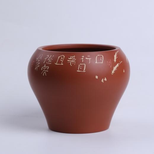 南茗佳人建水紫陶存茶罐 醒茶罐 茶水盂 商品图4